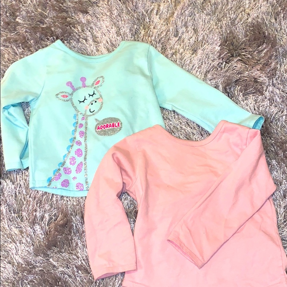 2 for one long sleeve t-shirts